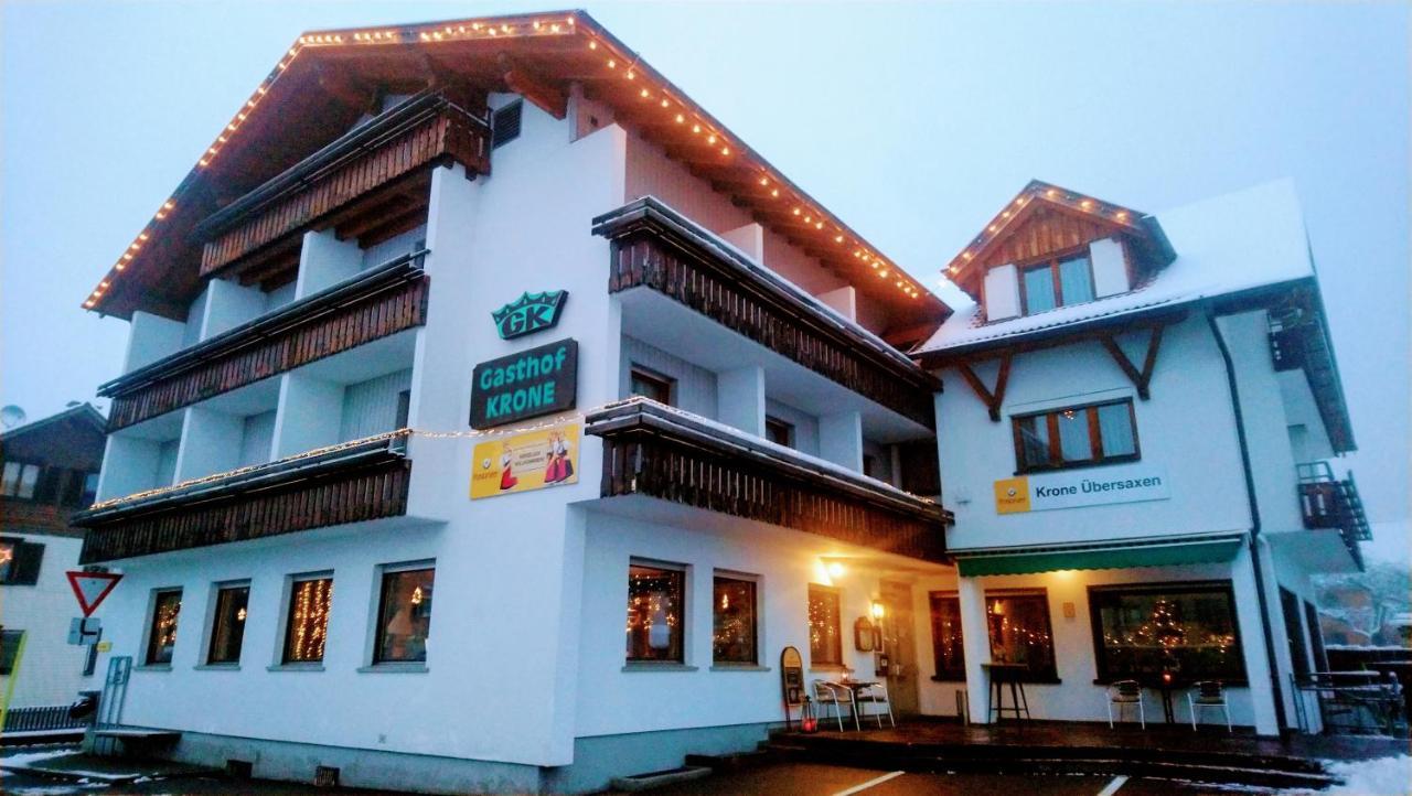 Gasthaus Krone Ubersaxen Extérieur photo