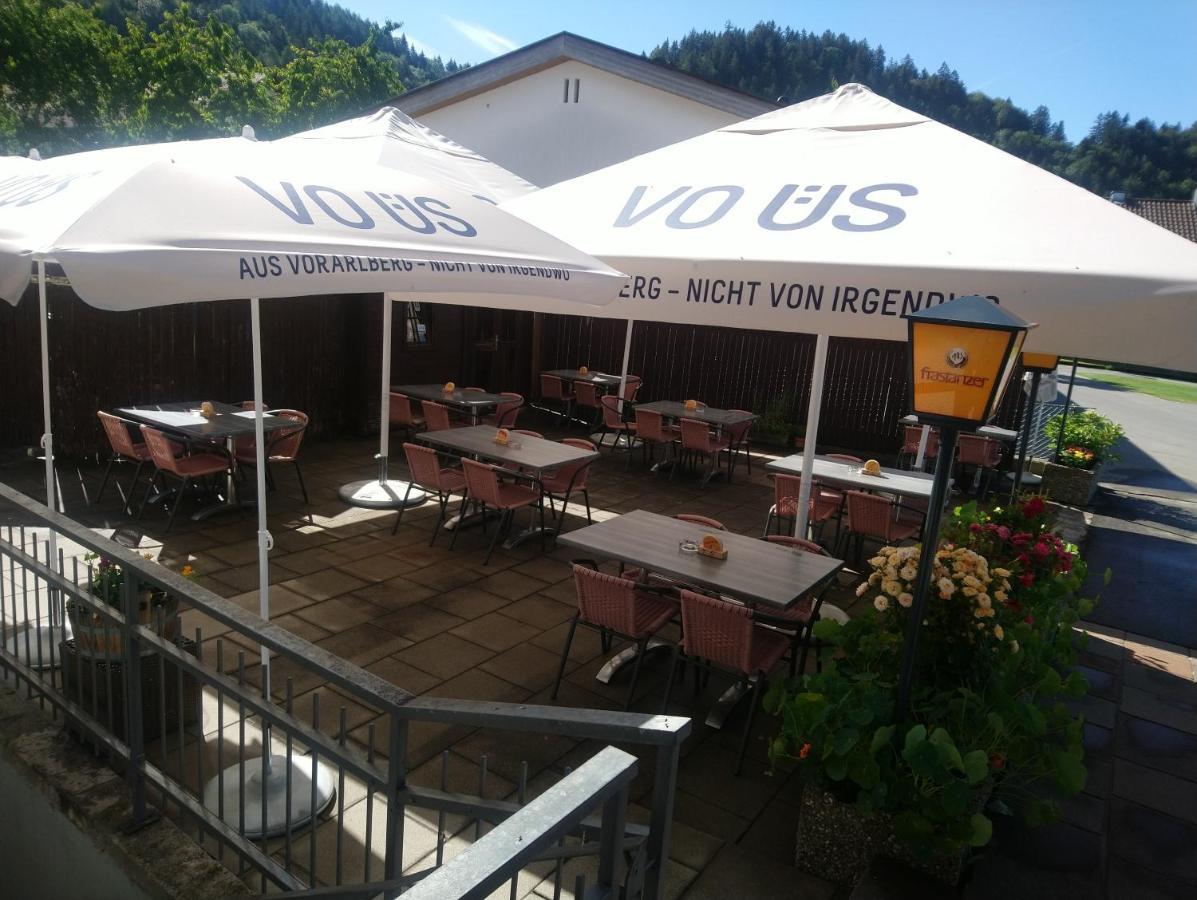 Gasthaus Krone Ubersaxen Extérieur photo